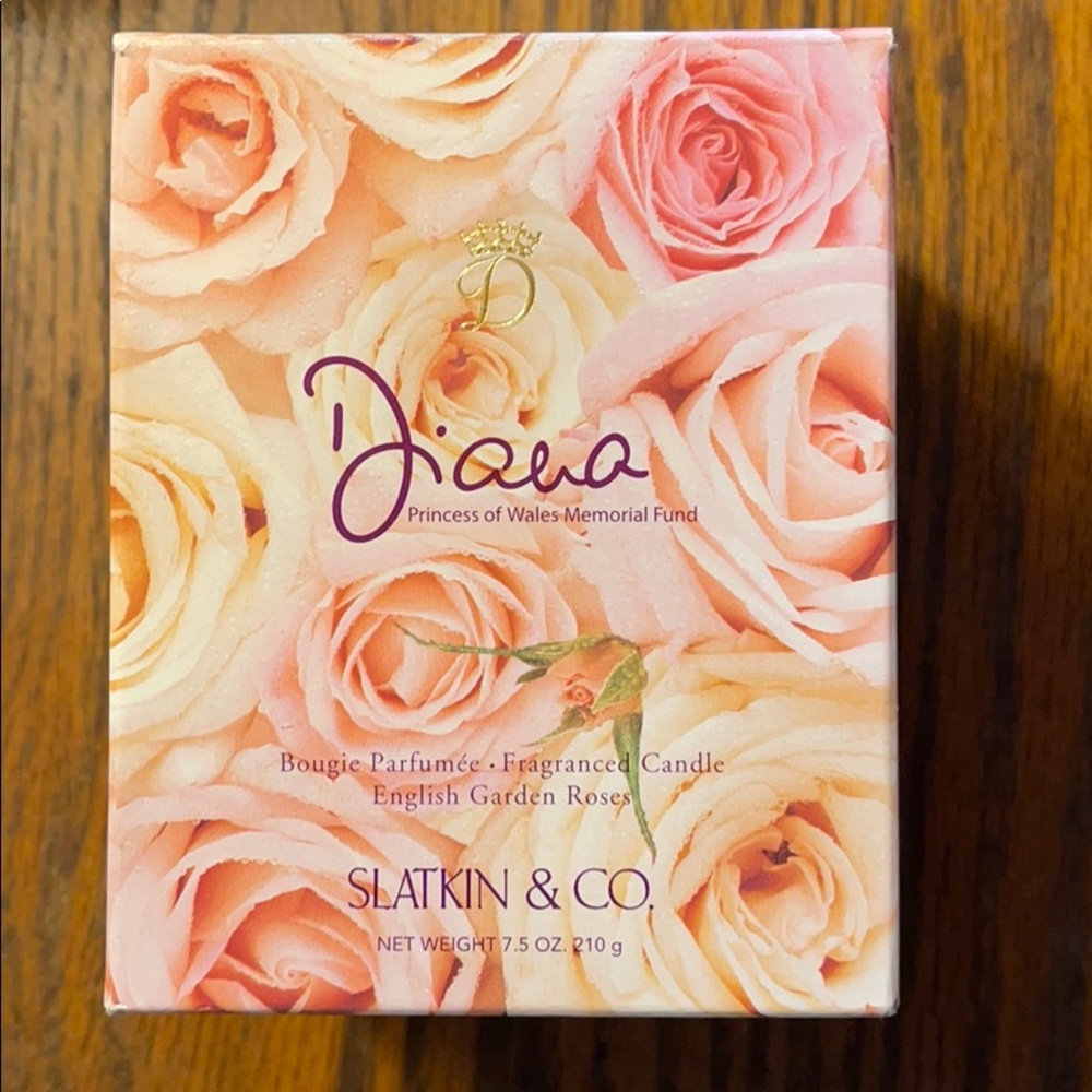 Diana Fragranced Candle English Garden Rose